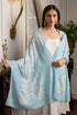 Victoria | Embroidered Wool Silk Stole